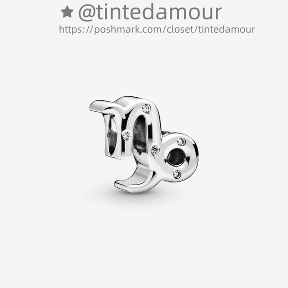 Pandora Sparkling Capricorn Zodiac Charm|Pendant - Picture 1 of 2